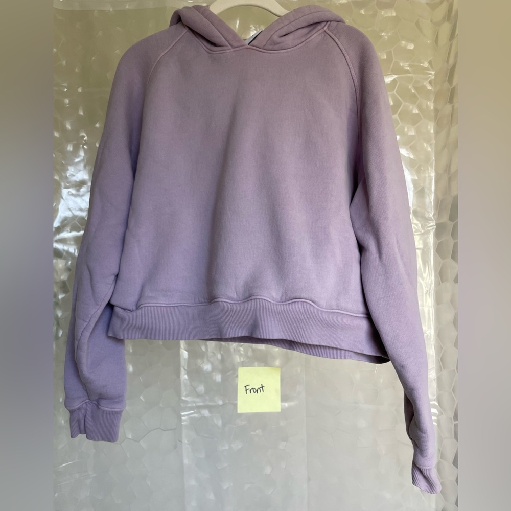 Outdoor Voices Women's Nimbus Cropped Hoodie Size Small